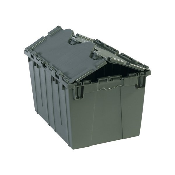 Bsc Preferred 20 1/4 x 14 1/4 x 12 3/4'' Gray Round Trip Tote BINR111 - main